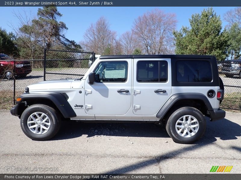  2023 Wrangler Unlimited Sport 4x4 Silver Zynith