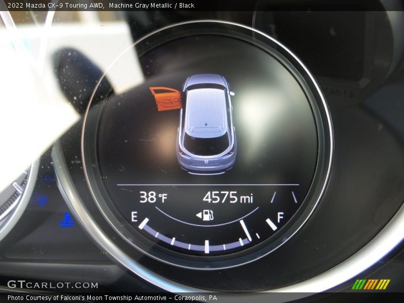 Machine Gray Metallic / Black 2022 Mazda CX-9 Touring AWD