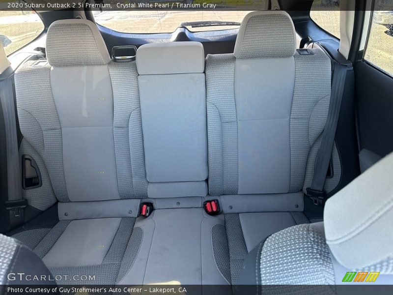 Crystal White Pearl / Titanium Gray 2020 Subaru Outback 2.5i Premium