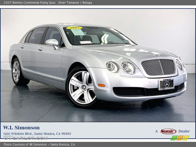 Silver Tempest / Beluga 2007 Bentley Continental Flying Spur