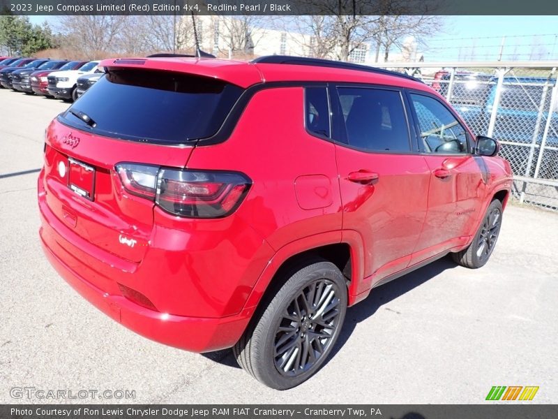 Redline Pearl / Black 2023 Jeep Compass Limited (Red) Edition 4x4