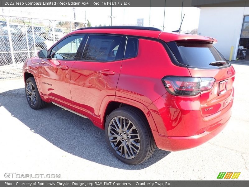 Redline Pearl / Black 2023 Jeep Compass Limited (Red) Edition 4x4