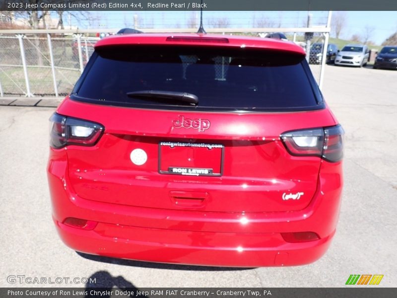 Redline Pearl / Black 2023 Jeep Compass Limited (Red) Edition 4x4