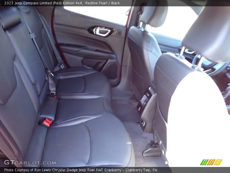 Rear Seat of 2023 Compass Limited (Red) Edition 4x4
