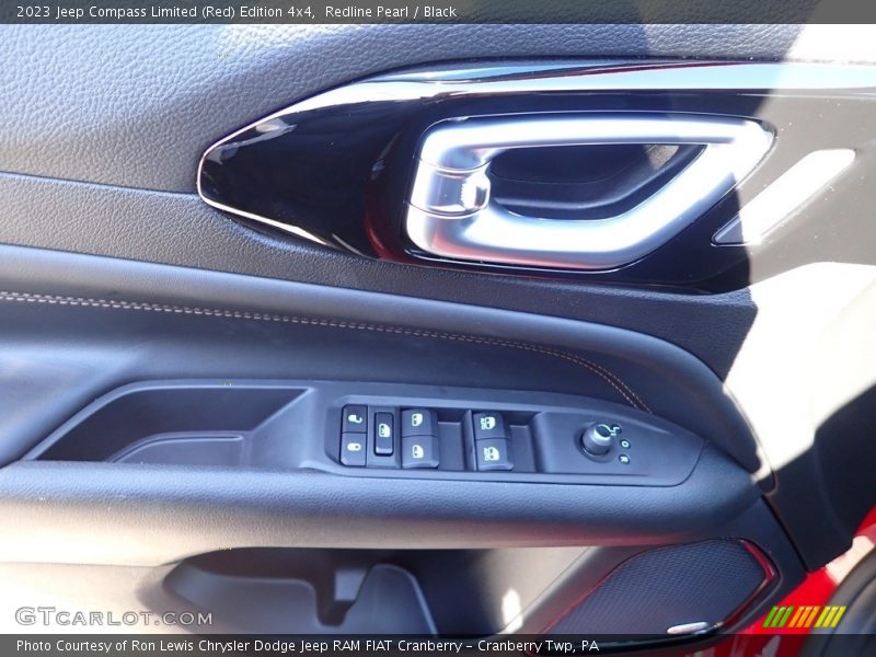 Door Panel of 2023 Compass Limited (Red) Edition 4x4