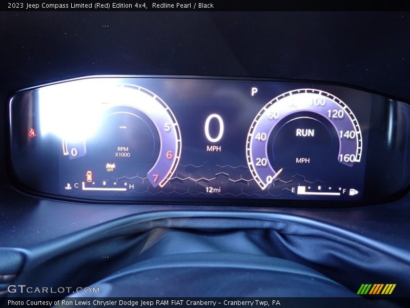  2023 Compass Limited (Red) Edition 4x4 Limited (Red) Edition 4x4 Gauges
