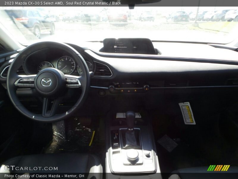 Soul Red Crystal Metallic / Black 2023 Mazda CX-30 S Select AWD