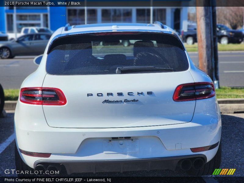 White / Black 2018 Porsche Macan Turbo