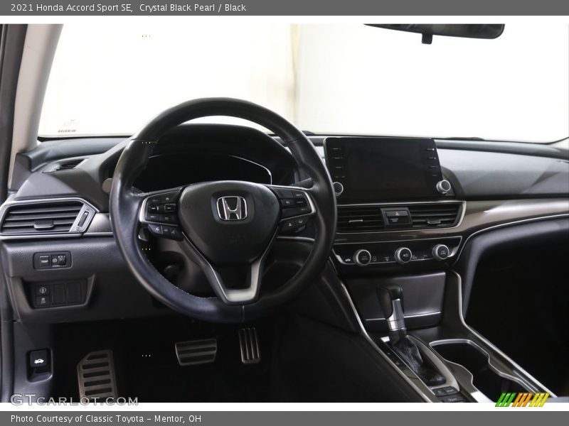 Dashboard of 2021 Accord Sport SE