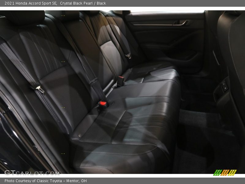 Crystal Black Pearl / Black 2021 Honda Accord Sport SE