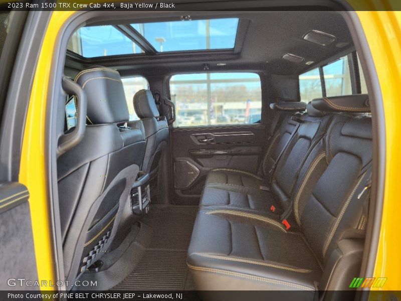 Rear Seat of 2023 1500 TRX Crew Cab 4x4