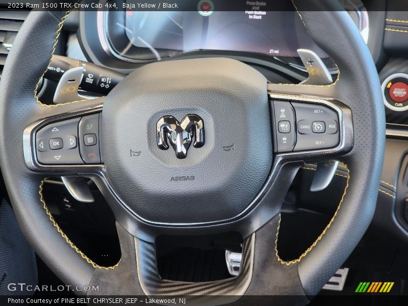  2023 1500 TRX Crew Cab 4x4 Steering Wheel