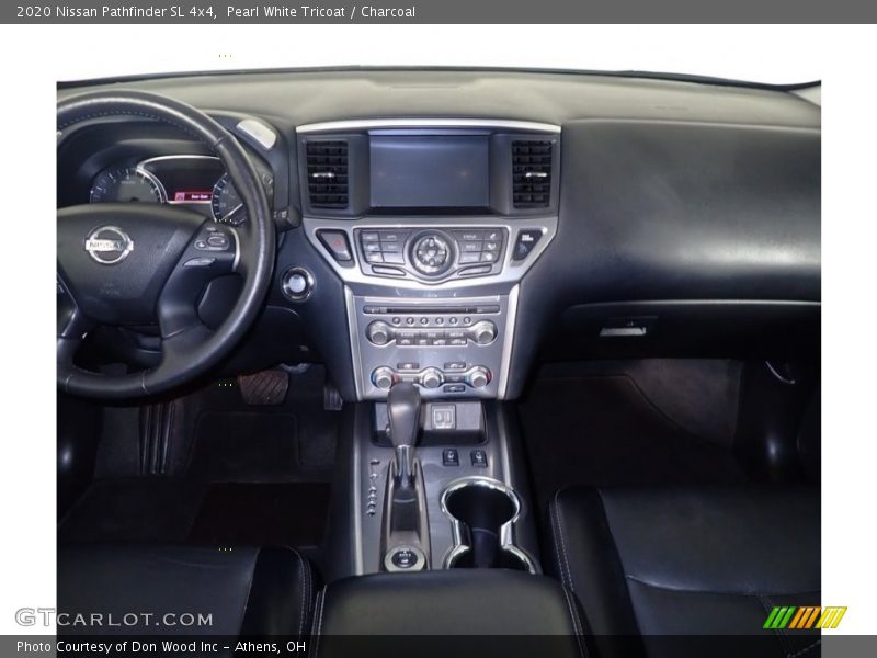 Pearl White Tricoat / Charcoal 2020 Nissan Pathfinder SL 4x4
