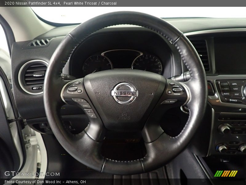 Pearl White Tricoat / Charcoal 2020 Nissan Pathfinder SL 4x4