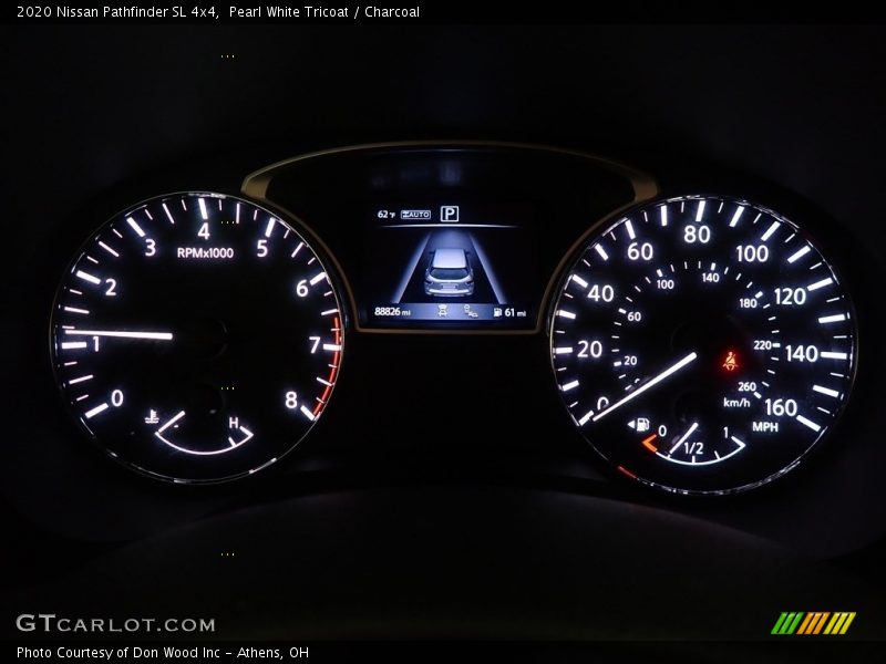 Pearl White Tricoat / Charcoal 2020 Nissan Pathfinder SL 4x4