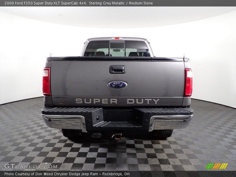 Sterling Grey Metallic / Medium Stone 2009 Ford F350 Super Duty XLT SuperCab 4x4