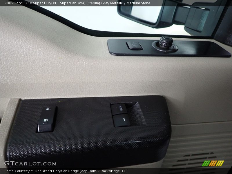Sterling Grey Metallic / Medium Stone 2009 Ford F350 Super Duty XLT SuperCab 4x4