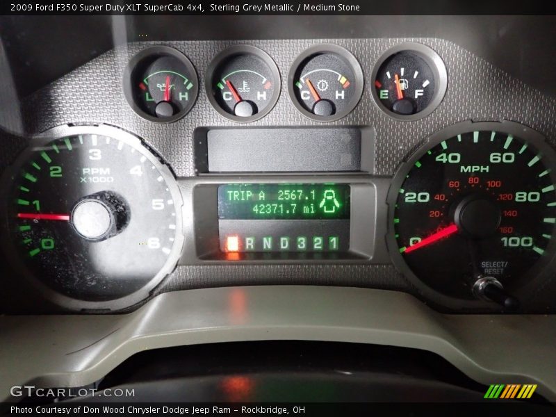 2009 F350 Super Duty XLT SuperCab 4x4 XLT SuperCab 4x4 Gauges