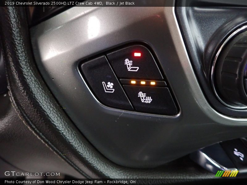 Black / Jet Black 2019 Chevrolet Silverado 2500HD LTZ Crew Cab 4WD
