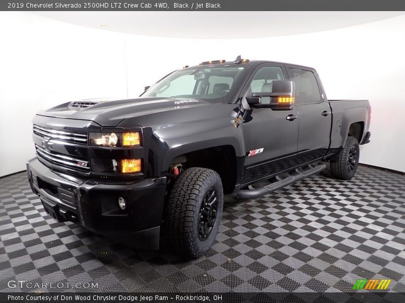 Black / Jet Black 2019 Chevrolet Silverado 2500HD LTZ Crew Cab 4WD