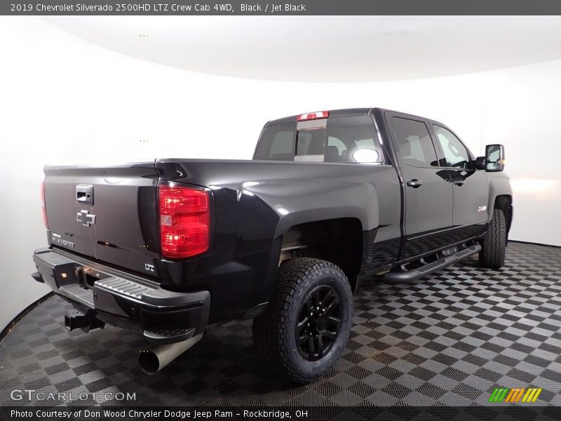Black / Jet Black 2019 Chevrolet Silverado 2500HD LTZ Crew Cab 4WD