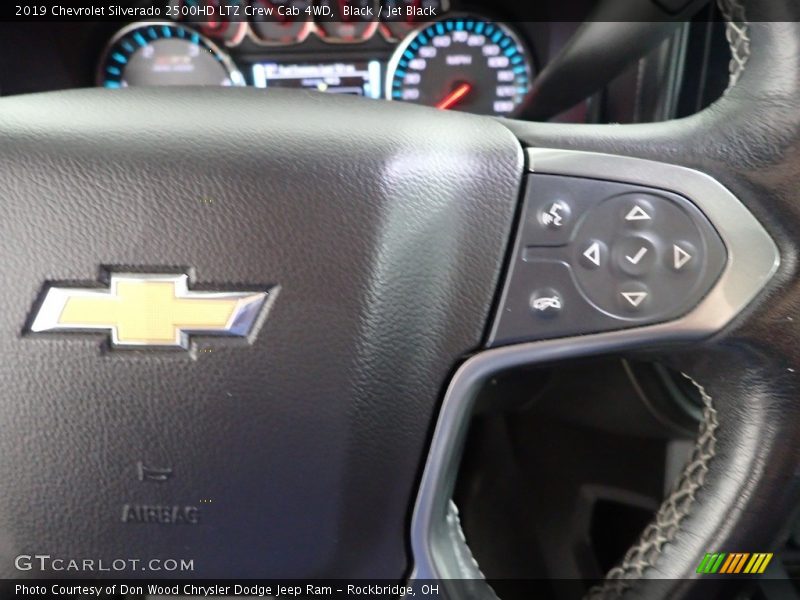 Black / Jet Black 2019 Chevrolet Silverado 2500HD LTZ Crew Cab 4WD