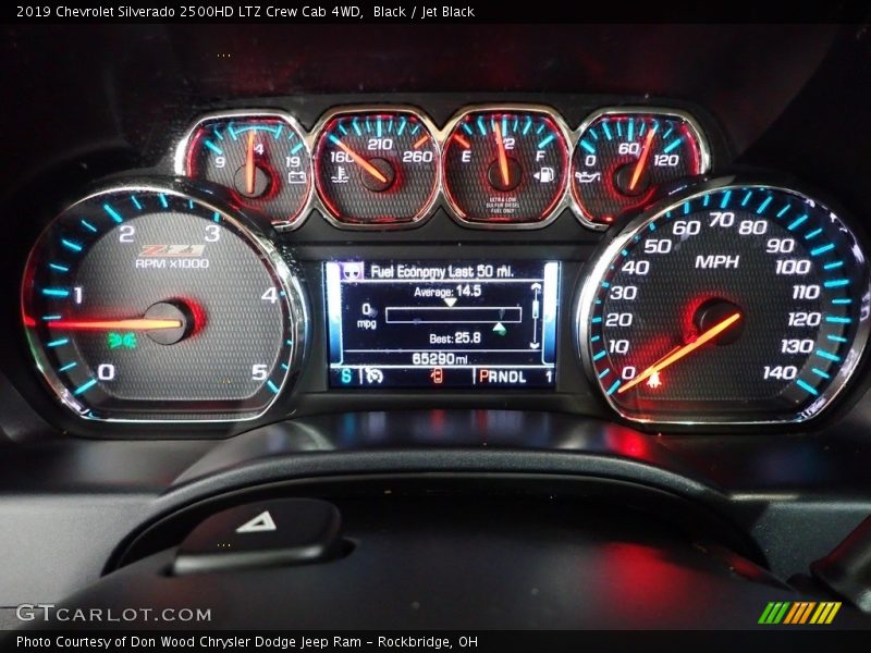 Black / Jet Black 2019 Chevrolet Silverado 2500HD LTZ Crew Cab 4WD