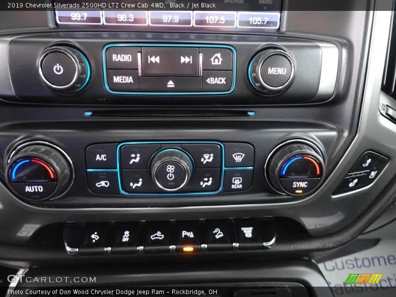 Black / Jet Black 2019 Chevrolet Silverado 2500HD LTZ Crew Cab 4WD