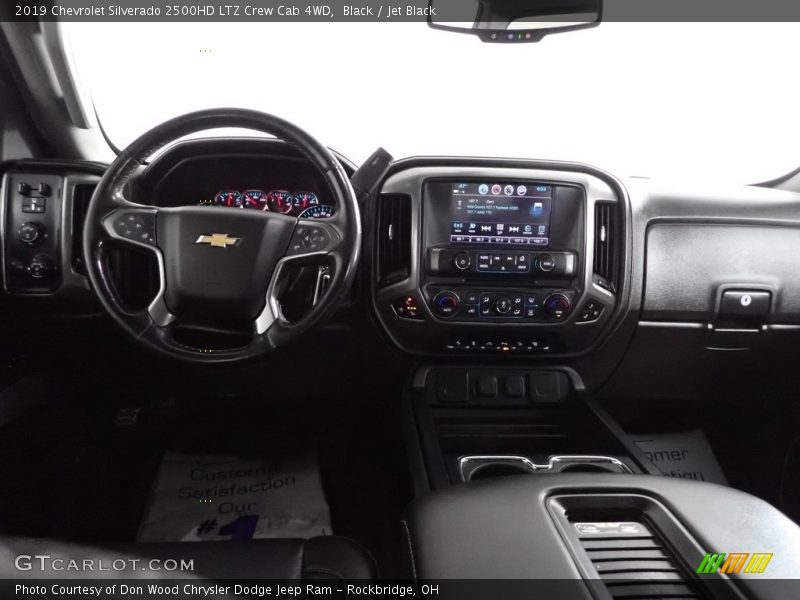 Black / Jet Black 2019 Chevrolet Silverado 2500HD LTZ Crew Cab 4WD