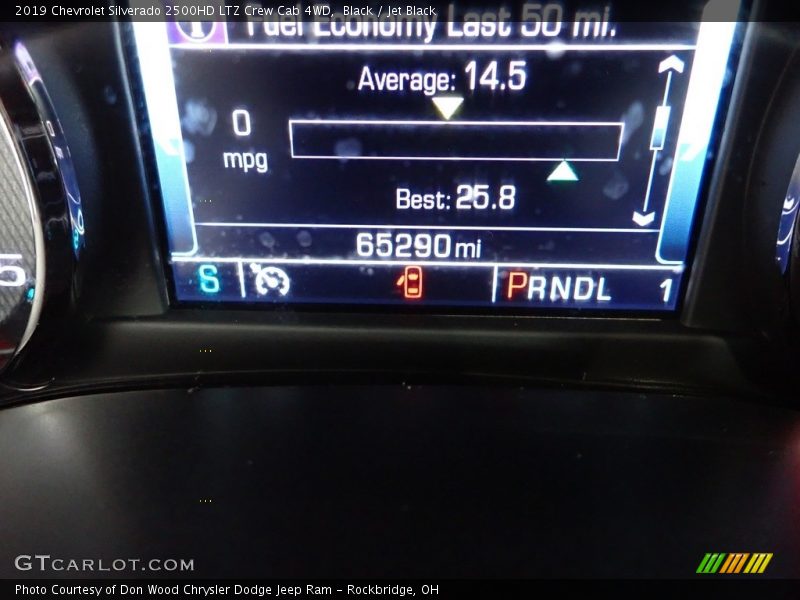 Black / Jet Black 2019 Chevrolet Silverado 2500HD LTZ Crew Cab 4WD