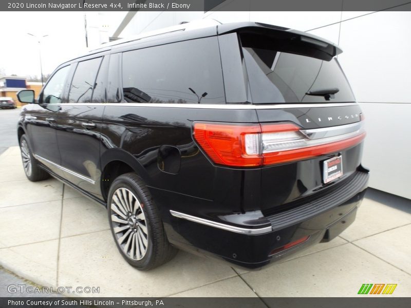 Infinite Black / Ebony 2020 Lincoln Navigator L Reserve 4x4