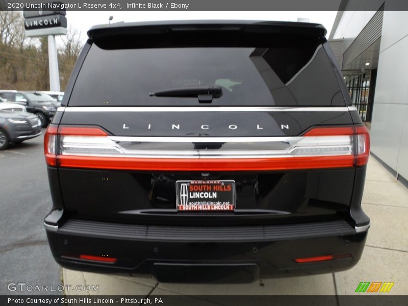 Infinite Black / Ebony 2020 Lincoln Navigator L Reserve 4x4