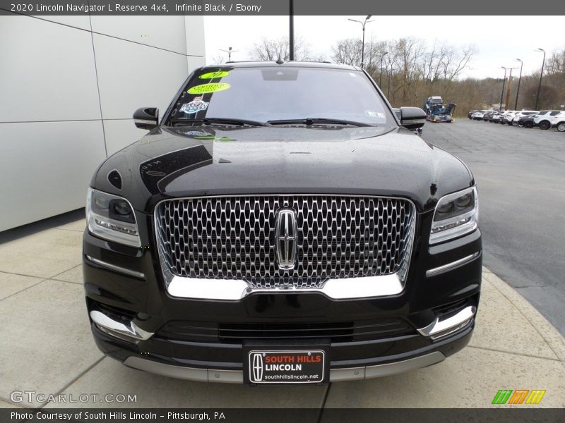 Infinite Black / Ebony 2020 Lincoln Navigator L Reserve 4x4
