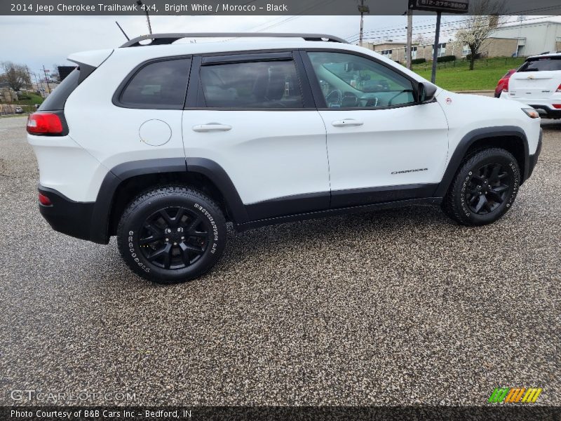 Bright White / Morocco - Black 2014 Jeep Cherokee Trailhawk 4x4