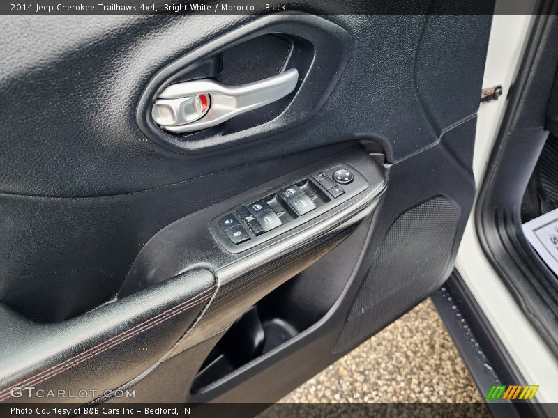 Bright White / Morocco - Black 2014 Jeep Cherokee Trailhawk 4x4