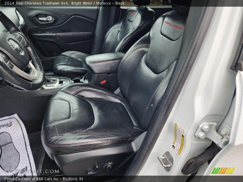 Bright White / Morocco - Black 2014 Jeep Cherokee Trailhawk 4x4