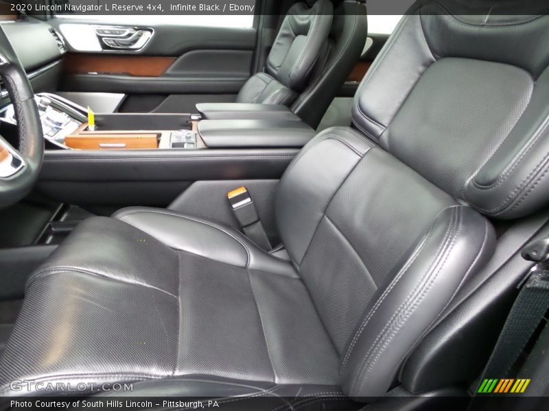 Front Seat of 2020 Navigator L Reserve 4x4