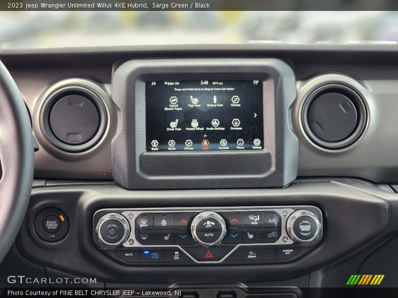 Sarge Green / Black 2023 Jeep Wrangler Unlimited Willys 4XE Hybrid