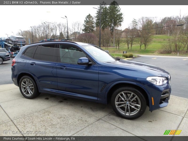  2021 X3 xDrive30i Phytonic Blue Metallic