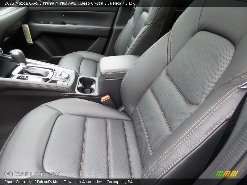 Deep Crystal Blue Mica / Black 2023 Mazda CX-5 S Premium Plus AWD