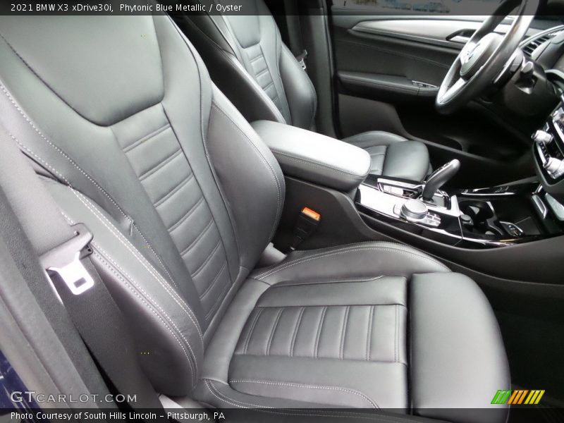 Front Seat of 2021 X3 xDrive30i