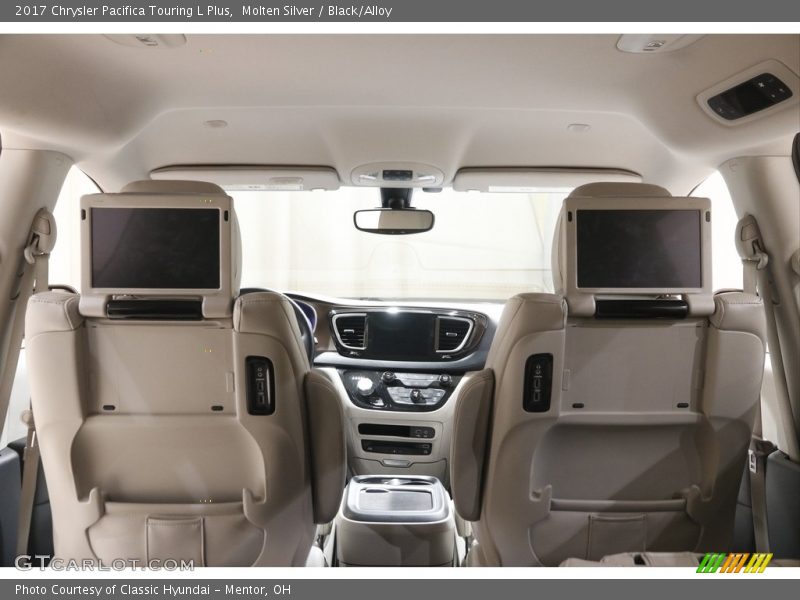 Molten Silver / Black/Alloy 2017 Chrysler Pacifica Touring L Plus
