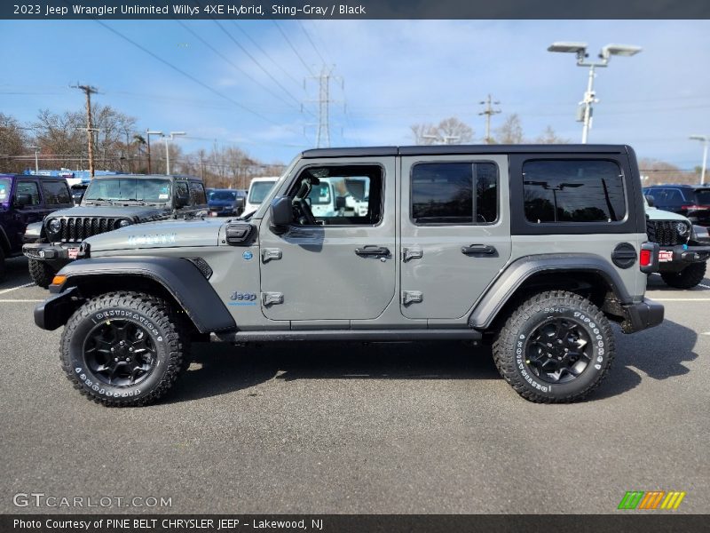  2023 Wrangler Unlimited Willys 4XE Hybrid Sting-Gray