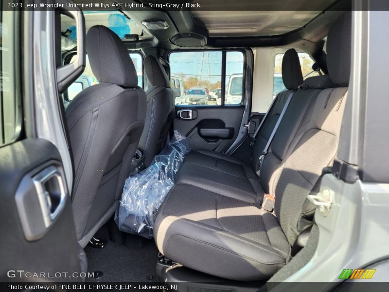 Sting-Gray / Black 2023 Jeep Wrangler Unlimited Willys 4XE Hybrid
