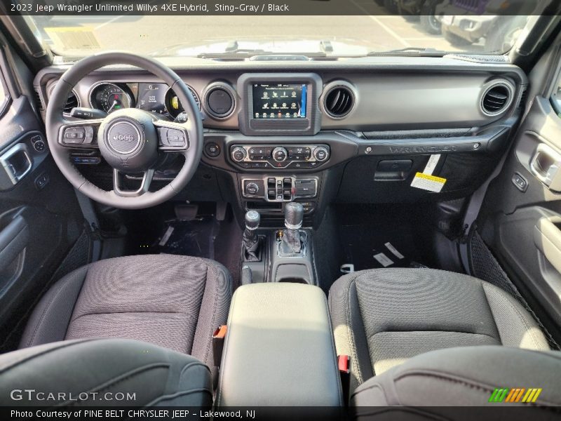 Sting-Gray / Black 2023 Jeep Wrangler Unlimited Willys 4XE Hybrid