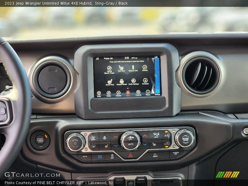 Sting-Gray / Black 2023 Jeep Wrangler Unlimited Willys 4XE Hybrid