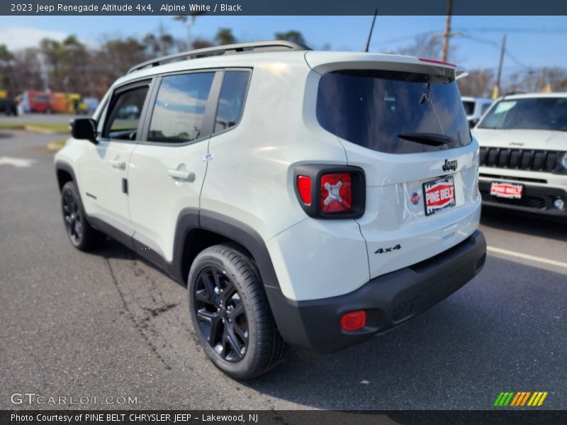Alpine White / Black 2023 Jeep Renegade Altitude 4x4