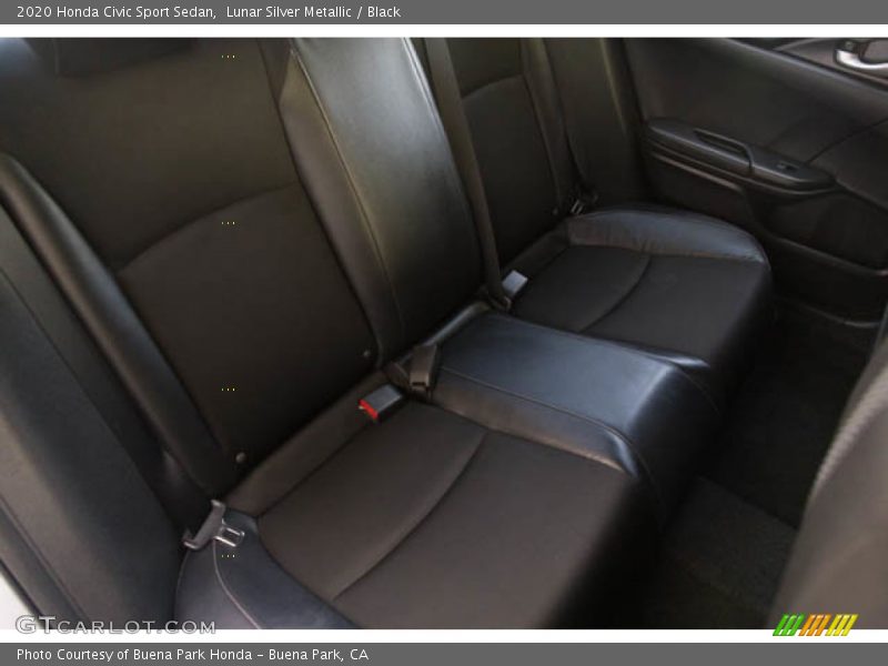 Lunar Silver Metallic / Black 2020 Honda Civic Sport Sedan