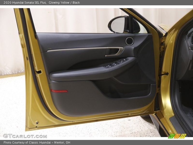 Glowing Yellow / Black 2020 Hyundai Sonata SEL Plus