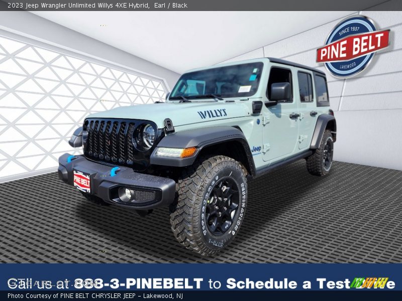 Earl / Black 2023 Jeep Wrangler Unlimited Willys 4XE Hybrid